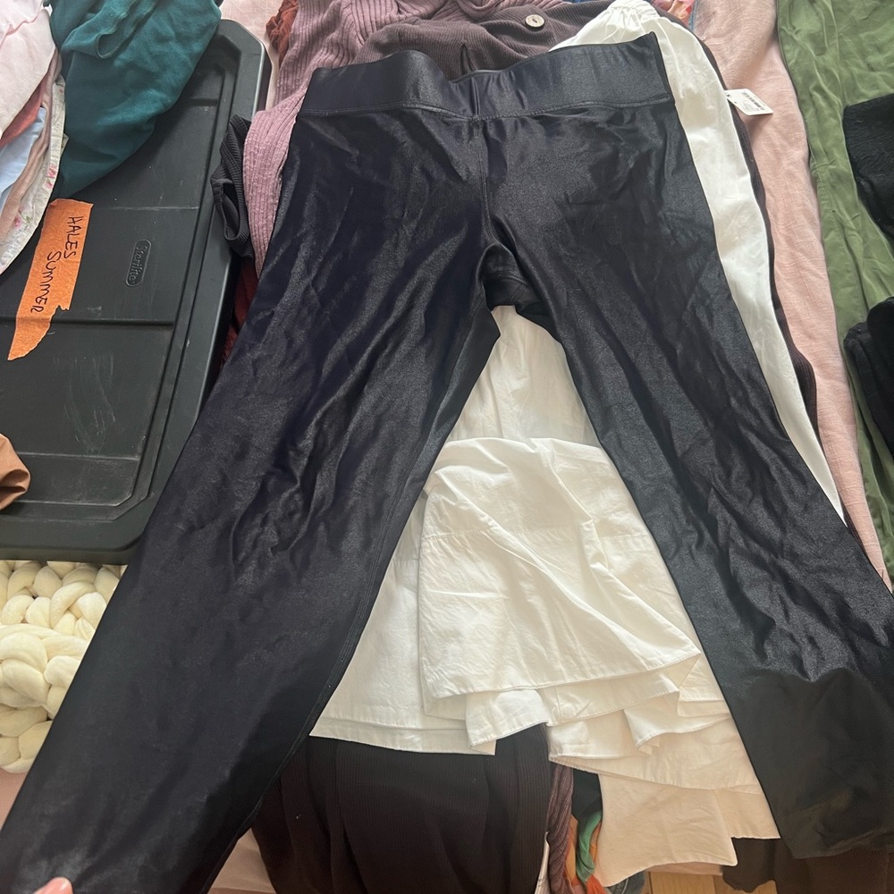Carbon38 Sleek Black Leggings